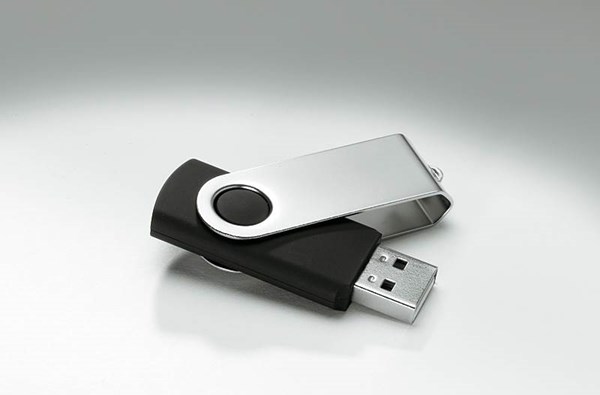 Obrázky: USB kľúč 4 GB, čierna, Obrázok 5