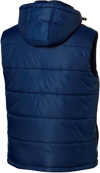 Obrázky: Fashion prešívaná vesta s kapucňou námor.modrá L, Obrázok 2