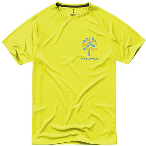 Obrázky: Niagara neónové žlté tričko CoolFit ELEVATE 145 S, Obrázok 10