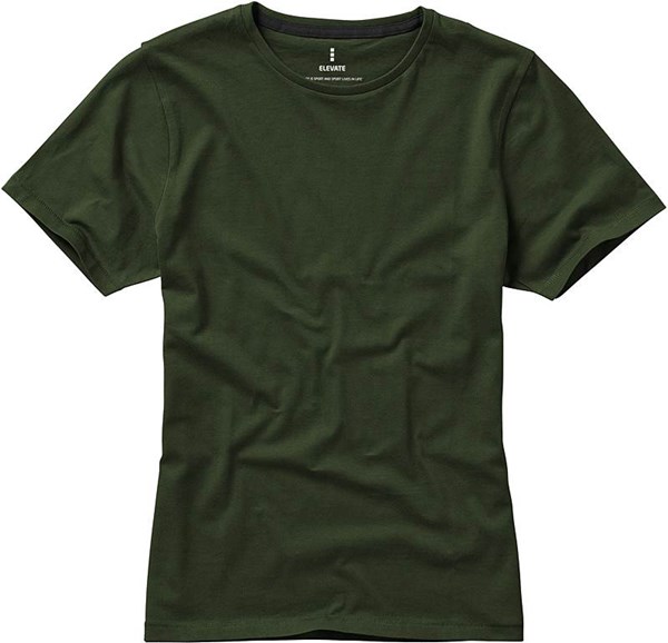 Obrázky: Tričko ELEVATE Nanaimo dámske vojenské zelené S, Obrázok 8