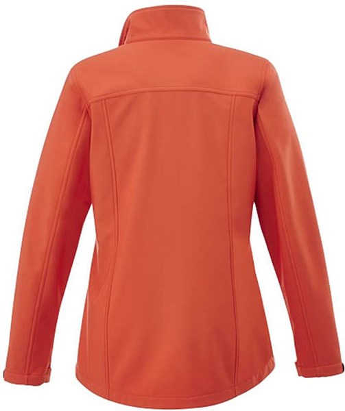 Obrázky: Oranžová dám. softshellová bunda Maxson ELEVATE M, Obrázok 2