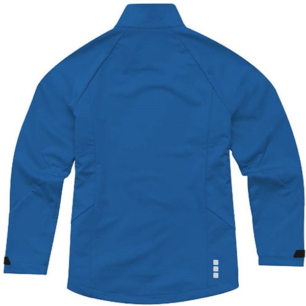 Obrázky: Kaputar modrá dámska softshell bunda ELEVATE M, Obrázok 2