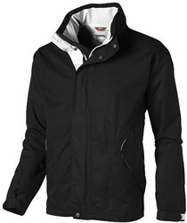 Obrázky: Slice bunda s kapucňou SLAZENGER čierna/biela XL