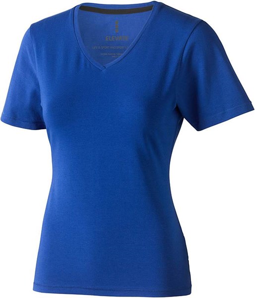 Obrázky: Kawartha dámske tričko do "V",modrá,M