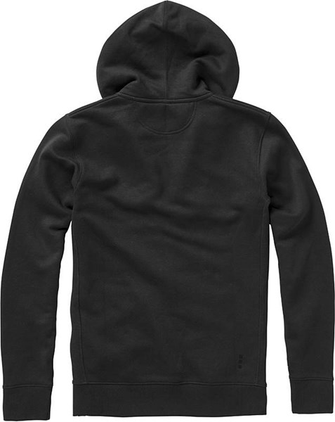 Obrázky: Arora mikina ELEVATE s kapucňou na zips,čierna, XL, Obrázok 2