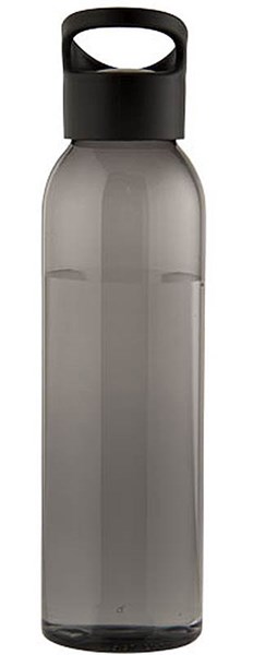 Obrázky: Jednoplášťová transparentná čierna fľaša 650 ml, Obrázok 4