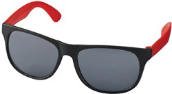 Obrázky: Retro slnečné okuliare s červenou ob.,UV 400