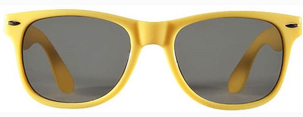 Obrázky: Slnečné okuliare so žltou plastovou ob.,UV 400, Obrázok 2