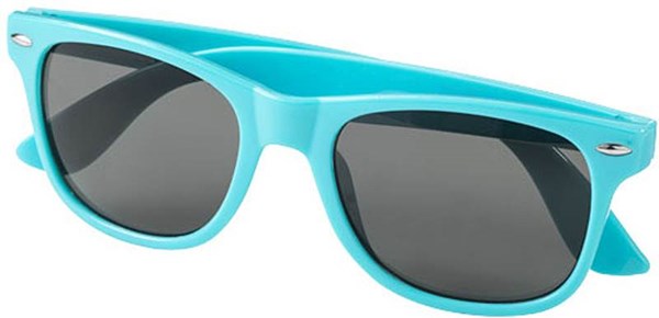 Obrázky: Slnečné okuliare s tyrkys. plast.rámom UV 400, Obrázok 2