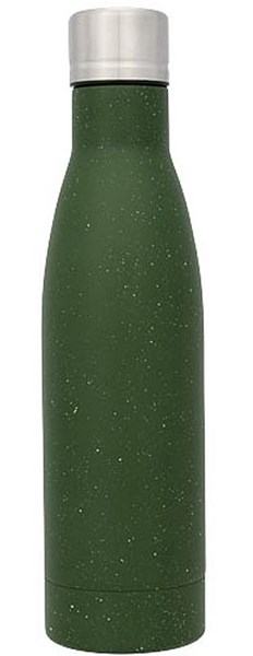 Obrázky: Zelená bodkovaná medená vákuová izol.fľaša, 500 ml, Obrázok 3