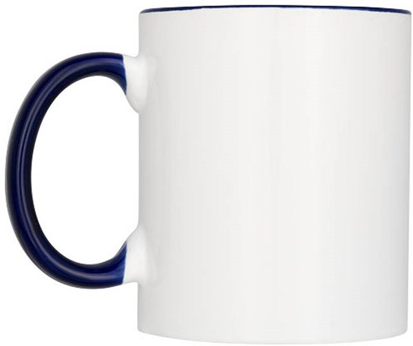 Obrázky: Modrý hrnček vhodný aj pre sublimačnú tlač,330 ml, Obrázok 3