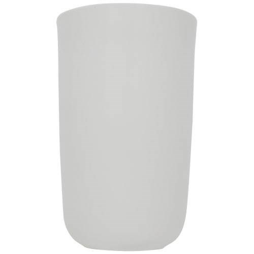 Obrázky: Biely dvojplášťový keramický hrnček, 410 ml, Obrázok 4