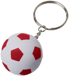 Obrázky: Prívesok na kľúče futbalová lopta, červená