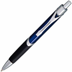 Obrázky: Lesklé guličkové pero, modrá