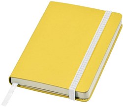 Obrázky: Žltý blok A6 s elastickou zaisťovacou páskou