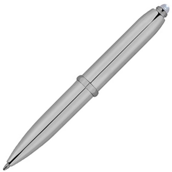 Obrázky: Kovové biele pero, baterka a stylus hrot, MN, Obrázok 4