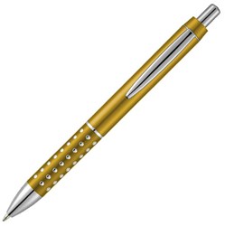 Obrázky: Žlté guličkové pero s hliníkovým úchopom