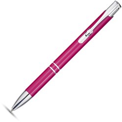 Obrázky: Hliníkové guličkové pero ružové