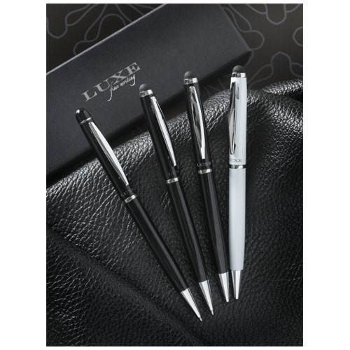 Obrázky: Čierne guličkové pero so stylusom LUXE, ČN, Obrázok 5