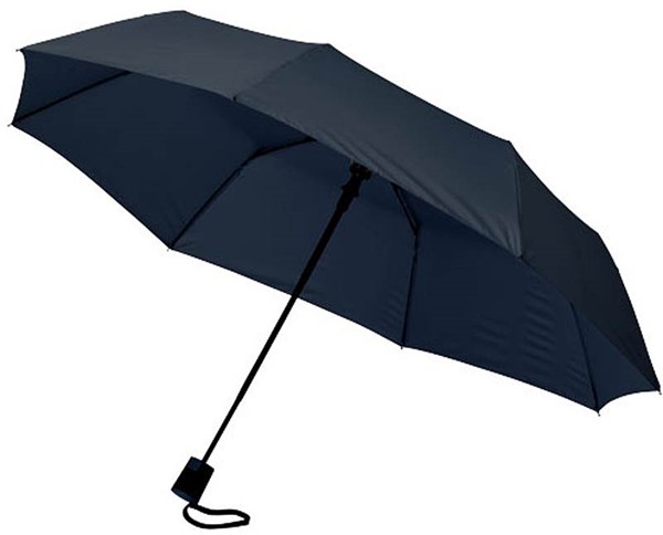 Obrázky: Námornická modrá, automatický dáždnik z PE hodvábu