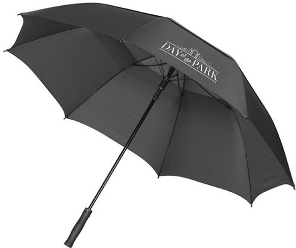 Obrázky: Čierny automatický dáždnik s ventiláciou, Obrázok 5