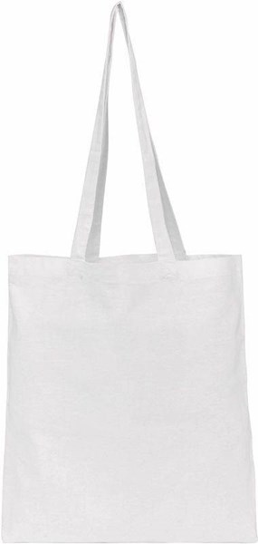 Obrázky: Bavlnená taška, výška uší 30 cm, biela