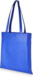 Obrázky: Eko taška z netkanej textílie, dlhé uši, modrá