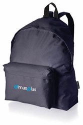 Obrázky: Námor.modrý ruksak so spevneným chrbátom