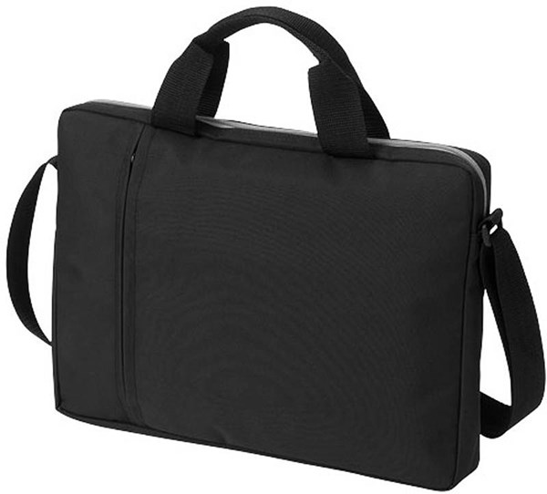 Obrázky: Čierna konferenčná taška s priest.pre laptop 14"