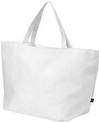 Obrázky: Biela netkaná nákupná taška