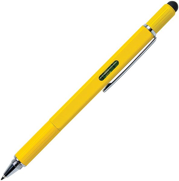 Obrázky: Žlté multifunkčné guličkové pero 5 v 1, Obrázok 7