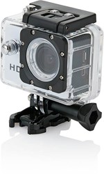 Obrázky: Biela HD kamera s bohatým príslušenstvom