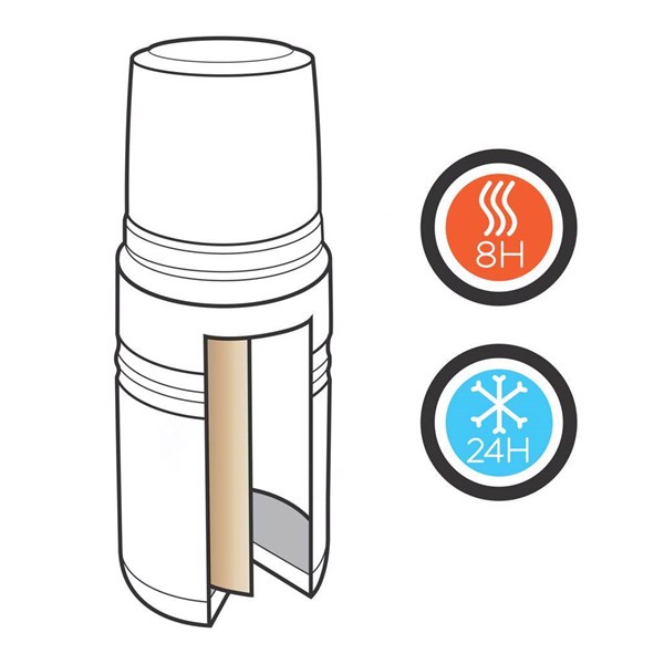 Obrázky: Čierna dvojstenná termoska 500 ml Swiss Peak, Obrázok 7