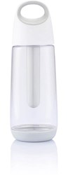 Obrázky: Biela chladiaca tritánová fľaša, objem 700ml