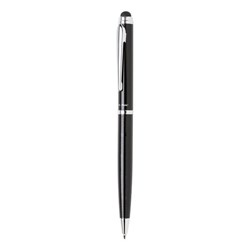 Obrázky: Čierne luxusné guličkové pero + stylus SwissPeak