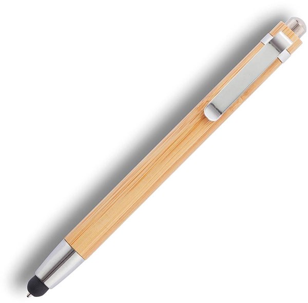 Obrázky: Bambusové guličkové pero so stylusom v hrote, Obrázok 3