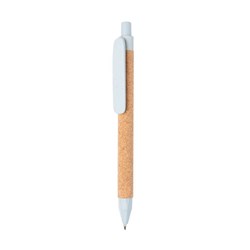 Obrázky: Modré ekologické pero korkového vzhľadu