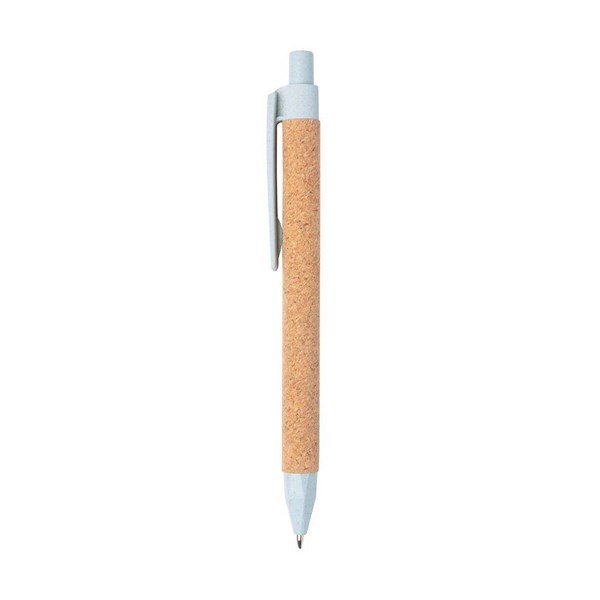 Obrázky: Modré ekologické pero korkového vzhľadu, Obrázok 3
