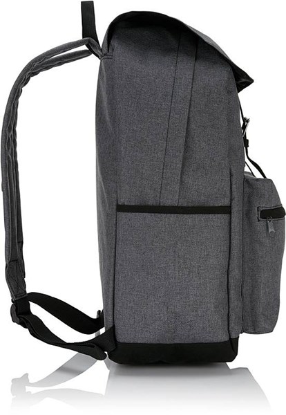 Obrázky: Šedý ruksak na notebook s magnetickými prackami, Obrázok 3