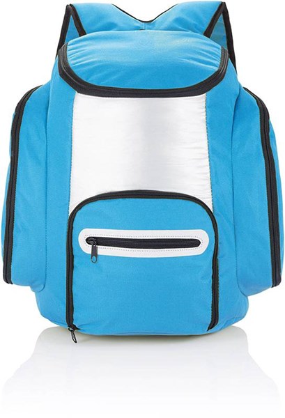 Obrázky: Modro-strieborný chladiaci ruksak