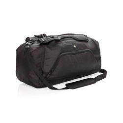 Obrázky: Moderná cestovná taška/ ruksak Swiss Peak, čierna