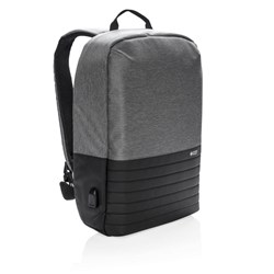 Obrázky: Swiss Peak šedý nedobytný ruksak s RFID