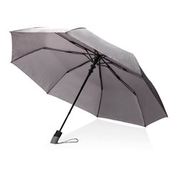 Obrázky: Šedý skladací automatický dáždnik Deluxe