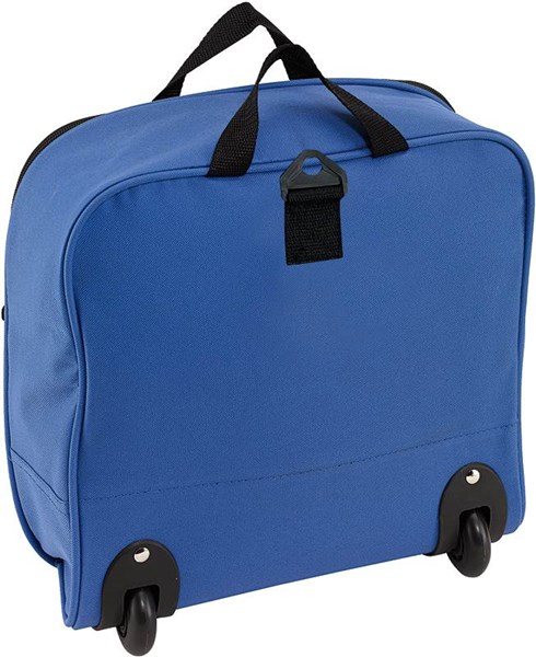Obrázky: Veľká modrá skladacia taška na kolieskach, Obrázok 3