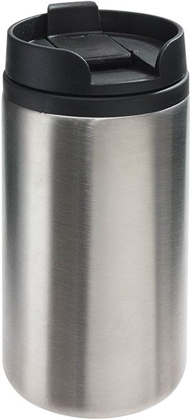 Obrázky: Termohrnček 290ml, strieborný nerezový plášť