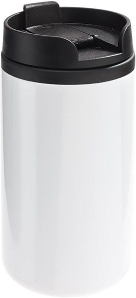 Obrázky: Termohrnček 290ml, biely nerezový plášť