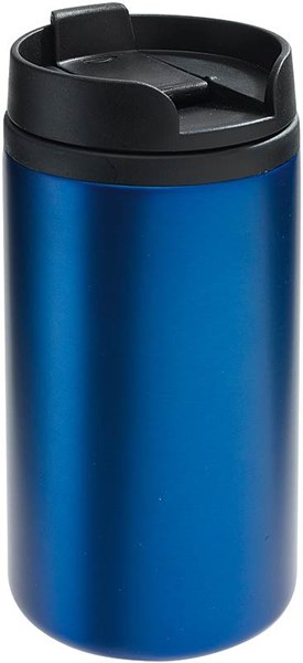 Obrázky: Termohrnček 290ml, modrý nerezový plášť