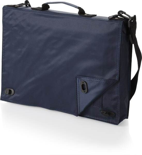 Obrázky: Nylónová taška cez rameno, modrá