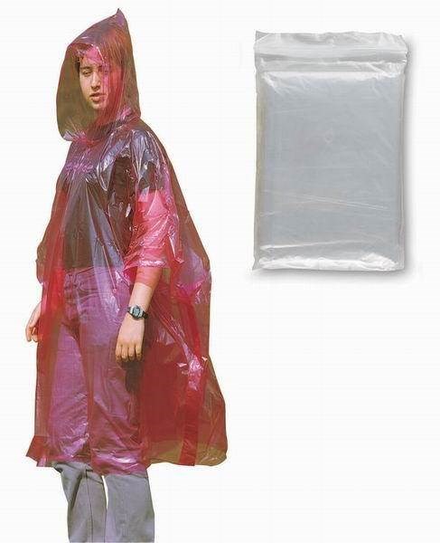 Obrázky: Poncho - cestovný pršiplášť, transparentná