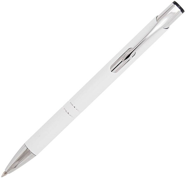 Obrázky: SUN,kovové guličkové pero, biela